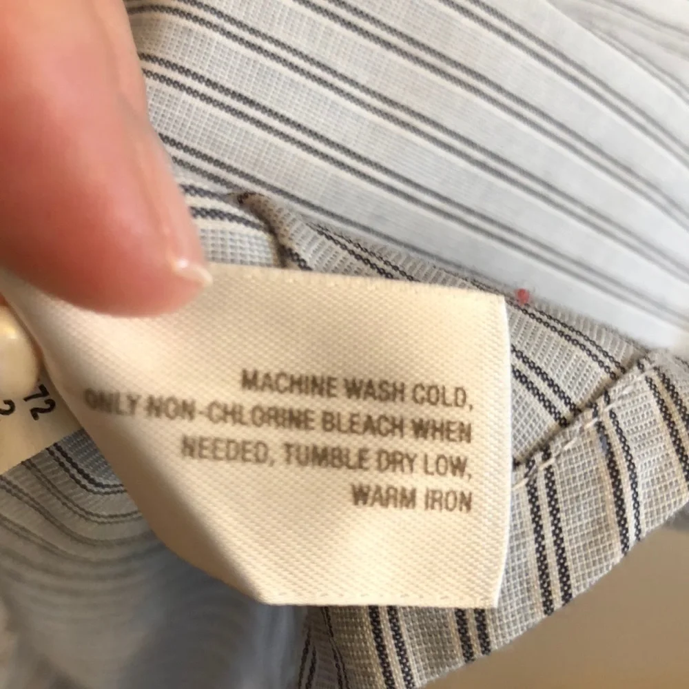 Old navy striped button down